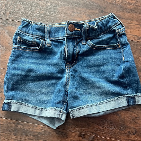 Old Navy High-Rise Blue Denim Shorts - Picture 1 of 3